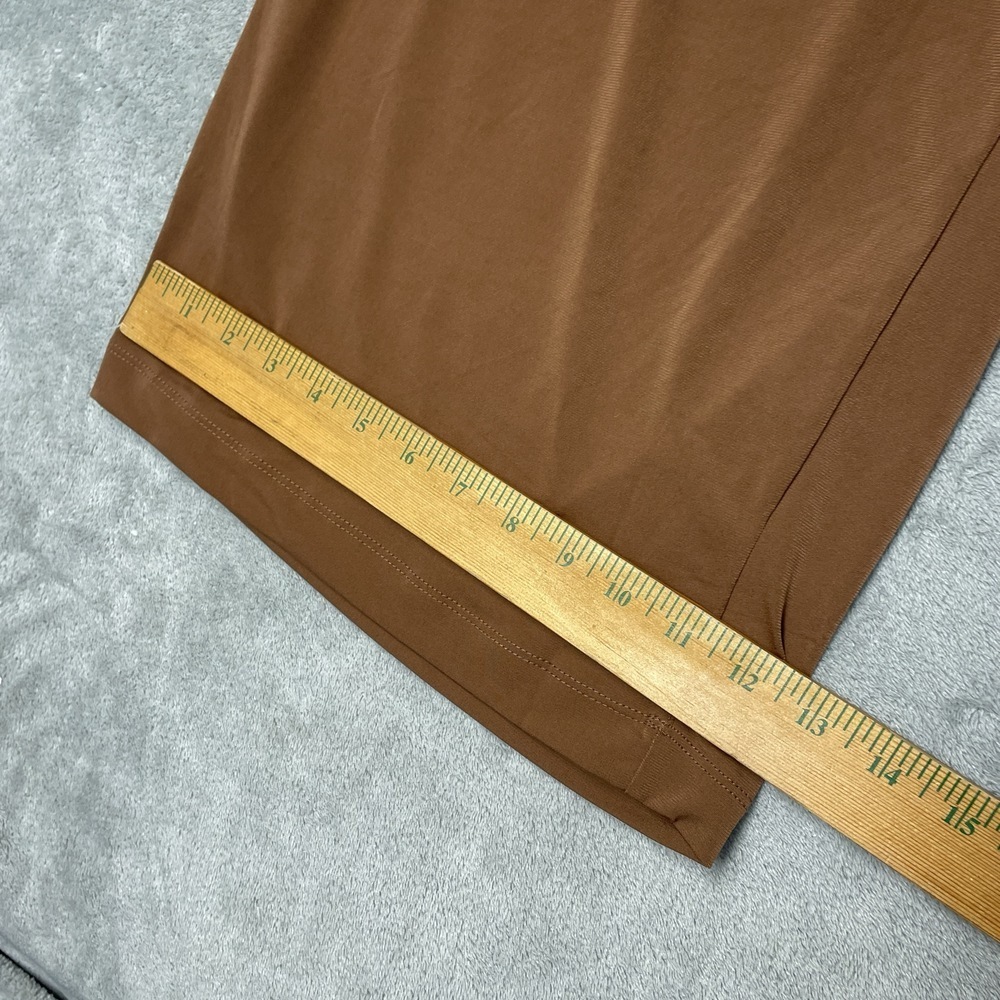 Three Dots Women's XL Wide Leg Pants Brown e0751 - Picture 3 of 7